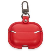 Newface Airpods 3 (3.nesil) Çanta Deri Kılıf - Kırmızı