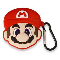 Newface Airpods Karakterli Silikon Kılıf - Super Mario