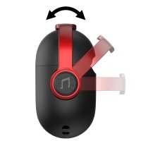 Newface Airpods Pro 2 (2.nesil) Cool Kılıf - Siyah-Beyaz