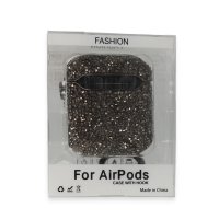 Newface Airpods Pro 2 (2.nesil) Mira Taşlı Kılıf - Siyah