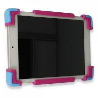 Newface Universal Universal 8 Kılıf Akrobat Tablet Silikon - Pembe