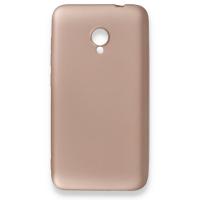 Newface Alcatel U5 Kılıf First Silikon - Rose Gold