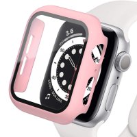 Newface Apple Watch 38mm Camlı Kasa Ekran Koruyucu - Rose Gold