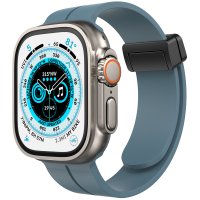 Newface Apple Watch 38mm KR412 Elegance Stylısh Kordon - Mavi