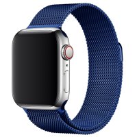 Newface Apple Watch 38mm Metal Mıknatıslı Kordon - Mavi