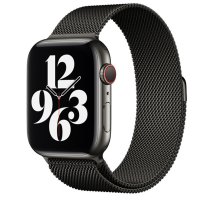 Newface Apple Watch 38mm Metal Mıknatıslı Kordon - Siyah