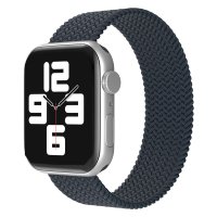 Newface Apple Watch 41mm Ayarlı Solo Silikon Kordon - Füme