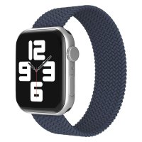 Newface Apple Watch 41mm Ayarlı Solo Silikon Kordon - Lacivert