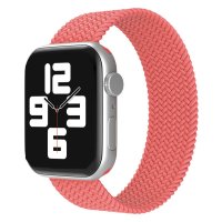 Newface Apple Watch 38mm Ayarlı Solo Silikon Kordon - Pembe