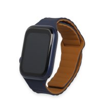 Newface Apple Watch 40mm KR411 Tailored Strap Kordon - Lacivert