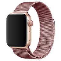 Newface Apple Watch 40mm Metal Mıknatıslı Kordon - Rose