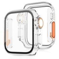 Newface Apple Watch 40mm Watch 49mm Kasa Dönüştürücü ve Ekran Koruyucu - Şeffaf