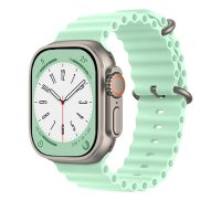 Newface Apple Watch 41mm Ocean Kordon - Açık Yeşil