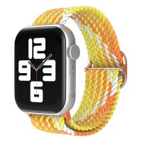 Newface Apple Watch 41mm Star Kordon - Turuncu-Sarı