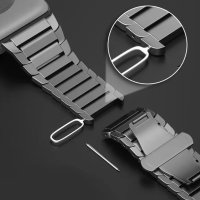 Newface Apple Watch 42mm KR413 Fine Steel Kordon - Yıldız Işığı