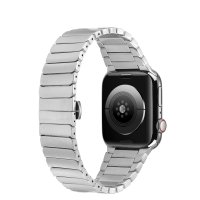 Newface Apple Watch 44mm KR400 Metal Kordon - Gümüş