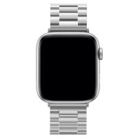 Newface Apple Watch 44mm Metal Baklalı Kordon - Gümüş