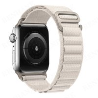 Newface Apple Watch 44mm Mountain Kordon - Beyaz