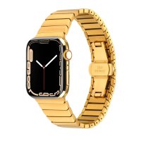 Newface Apple Watch 45mm KR400 Metal Kordon - Gold