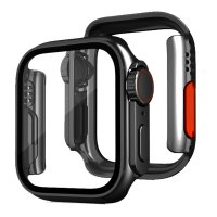 Newface Apple Watch 45mm Watch 49mm Kasa Dönüştürücü ve Ekran Koruyucu - Siyah