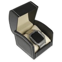 Newface Apple Watch 44mm KR409 Metal Kordon - Gümüş