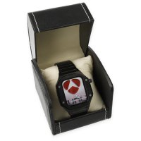 Newface Apple Watch 44mm KR409 Metal Kordon - Siyah