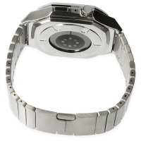 Newface Apple Watch 45mm KR409 Metal Kordon - Gümüş