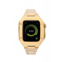 Newface Apple Watch Petek Kordon 44mm - Gold