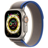 Newface Apple Watch 38mm Trail Kordon - Mavi-Gri