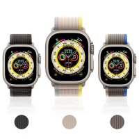 Newface Apple Watch 45mm Trail Kordon - Mavi-Gri