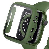 Newface Apple Watch Ultra 49mm Camlı Kasa Ekran Koruyucu - Koyu Yeşil