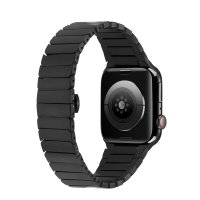 Newface Apple Watch Ultra 49mm KR400 Metal Kordon - Siyah