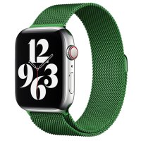 Newface Apple Watch Ultra 49mm Metal Mıknatıslı Kordon - Yeşil