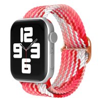 Newface Apple Watch Ultra 49mm Star Kordon - Pembe-Kırmızı