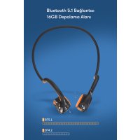 Newface AS9 Suya Dayanıklı Bluetooth Kulaklık - Siyah