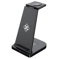 Newface B12S Samsung Kablosuz Şarj Masaüstü Set - Siyah