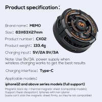 Newface CX02 Radyatör Telefon Soğutucu Fan