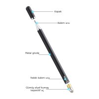 Newface Dokunmatik Stylus Kalem Pen 142 - Mor