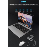 Newface Dönüştürücü 13in1 Hub BX13V - Gri