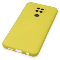 Newface General Mobile GM 20 Kılıf Nano içi Kadife Silikon - Sarı