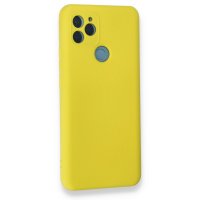 Newface General Mobile GM 21 Kılıf Nano içi Kadife Silikon - Sarı