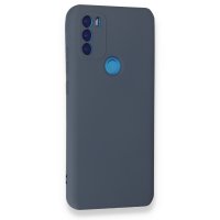 Newface General Mobile GM 21 Plus Kılıf Nano içi Kadife Silikon - Gri