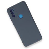 Newface General Mobile GM 21 Plus Kılıf Nano içi Kadife Silikon - Gri