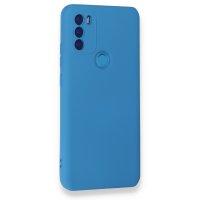 Newface General Mobile GM 21 Plus Kılıf Nano içi Kadife Silikon - Mavi