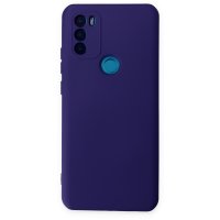 Newface General Mobile GM 21 Plus Kılıf Nano içi Kadife Silikon - Mor