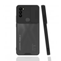 Newface General Mobile GM 21 Plus Kılıf Platin Kamera Koruma Silikon - Siyah
