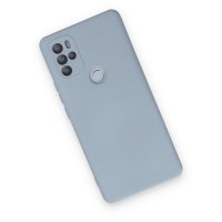 Newface Omix X300 Kılıf Nano içi Kadife Silikon - Buz Mavisi