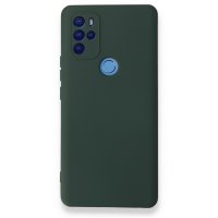 Newface General Mobile GM 21 Pro Kılıf Nano içi Kadife  Silikon - Koyu Yeşil