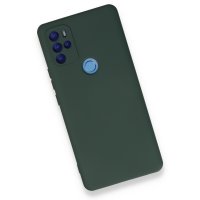Newface Omix X300 Kılıf Nano içi Kadife Silikon - Koyu Yeşil
