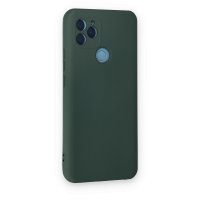 Newface General Mobile GM 22 Kılıf Nano içi Kadife  Silikon - Koyu Yeşil